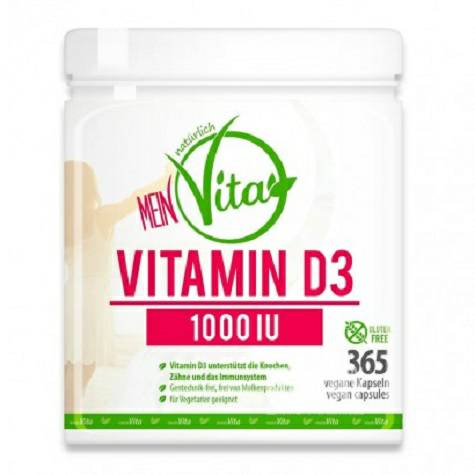 MEIN Vita German 365 Vitamin D3 Capsules Overseas local original