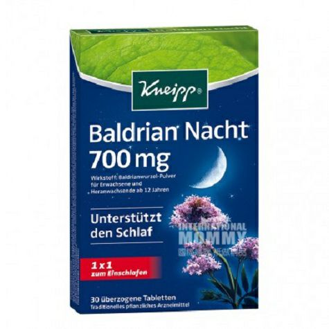 Kneipp Germany valerian plant sleeping tablets