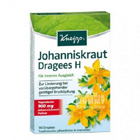 Kneipp Germany St. John's wormwood tablets for relieving menstrual fatigue and helping sleep