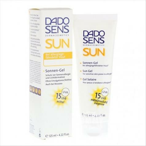 DADO SENS German Refreshing Aloe Waterproof Sunscreen SPF15 Available for Pregnant Women Overseas Local Original
