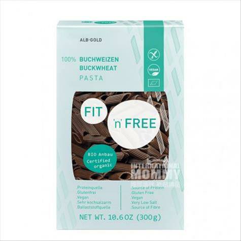 FIT'n'FREE 德國FIT'n'FREE有機蕎麥通心粉 海外本土原版