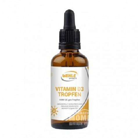 WEHLE SPORTS German Vitamin D3 drop...