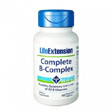 Life Extension America Growth Comprehensive vitamin B capsule overseas local version