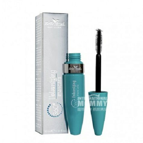 Belle Azul Spain 360 degree curled thick mascara