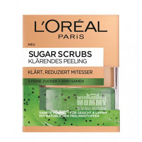 LOREAL Paris Kiwi Seed Sugar Scrub ...