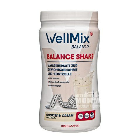 WellMix German cocoa biscuit cream nutritional meal substitute