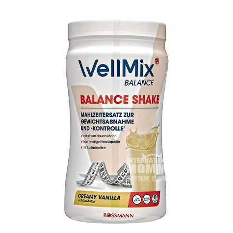 WellMix German high quality protein cream vanilla meal substitute