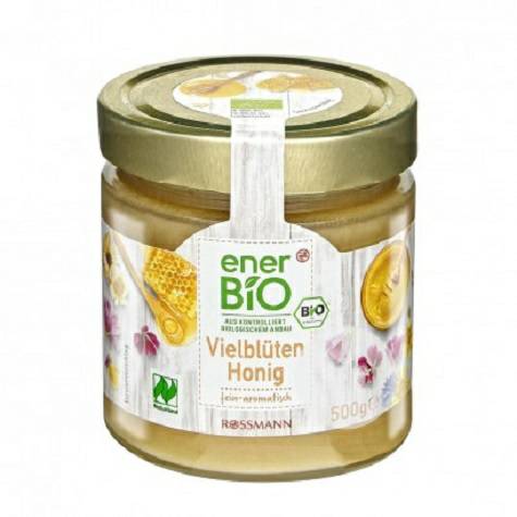 Ener BiO German Organic multifloral honey 500g Overseas local original