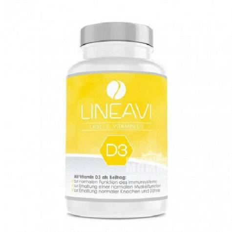 LINEAVI German Vitamin D3 capsules ...