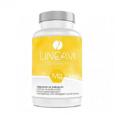 LINEAVI German Magnesium Citrate Capsules Overseas local original