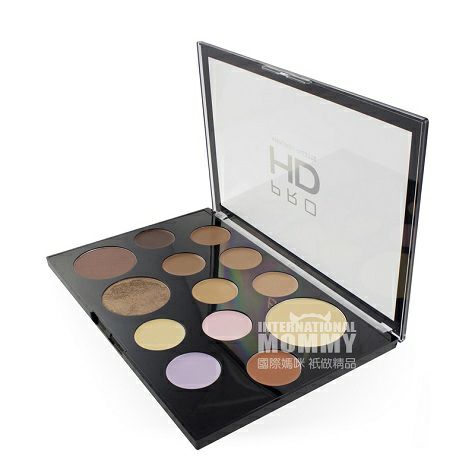 MAKEUP REVOLUTION UK 13-color professional high-definition palette, overseas local original