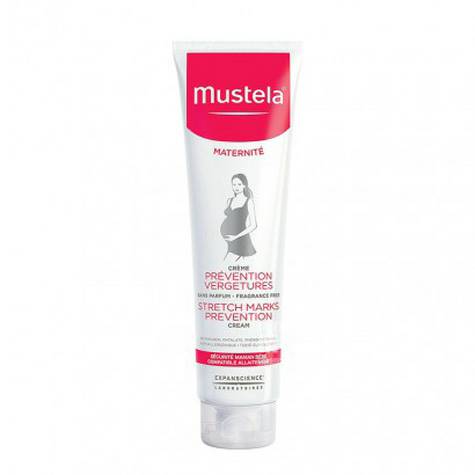 Mustela France Pregnancy and lying-in women's double-effect stretch mark repair cream, fragrance-free, original overseas