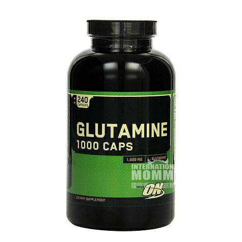 OPTIMUM NUTRITION 240 U.S. glutamine capsules