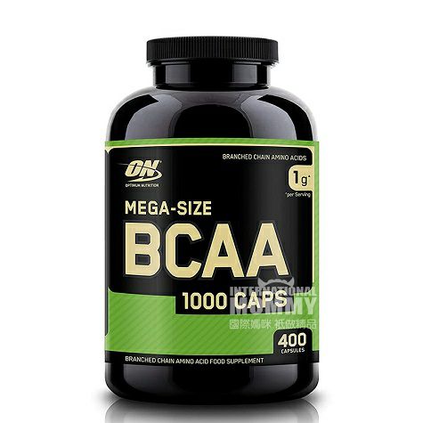 Optimization nutrition American branched chain amino acid capsules 400 tablets