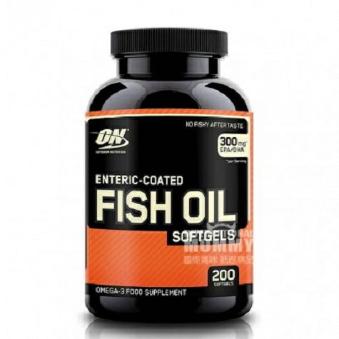 OPTIMUM NUTRITION America 200 fish oil capsules Overseas local original