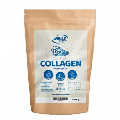 WEHLE SPORTS German Hydrolyzed collagen powder 500g Overseas local original