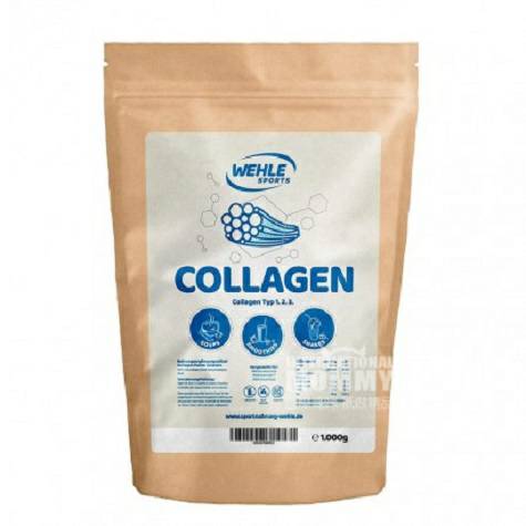 WEHLE SPORTS German Hydrolyzed collagen powder 1KG Overseas local original