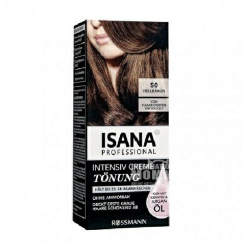 ISANA German hair dye multi-color o...