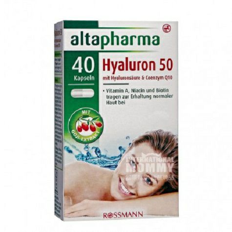 Altapharma Germany hyaluronic acid coenzyme Q10 capsules