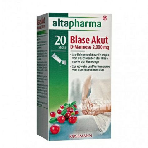 Altapharma Germany bladder urinary system granule 20