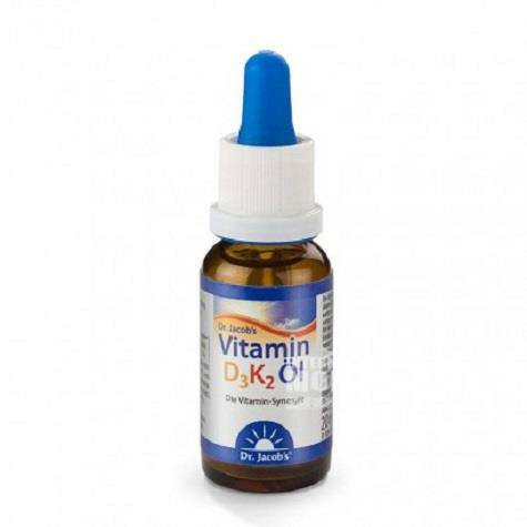 Dr.Jacobs Germany Vitamin D3K2 drops Overseas local original
