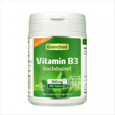 Greenfood Netherlands Vitamin B3 (n...