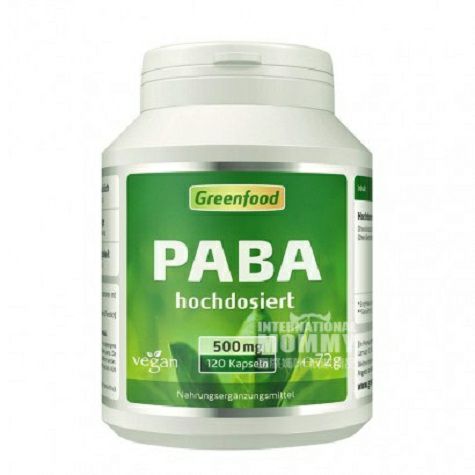 Greenbood Holland PABA capsules 120...