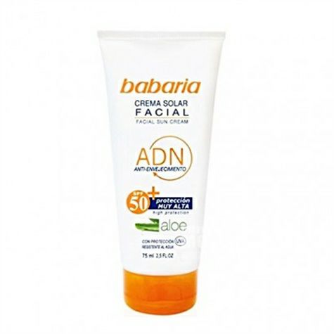 Babaria Spain Aloe Facial Sunscreen...