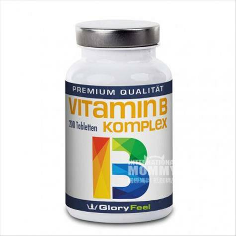 GloryFeel Germany Vitamin B vegetarian tablets 200 tablets Overseas local original