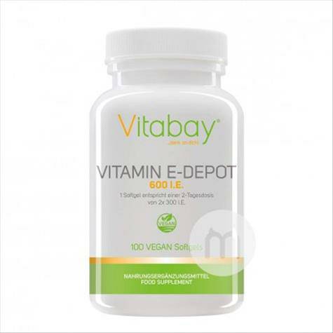 vitabay German 100 vitamin E capsul...