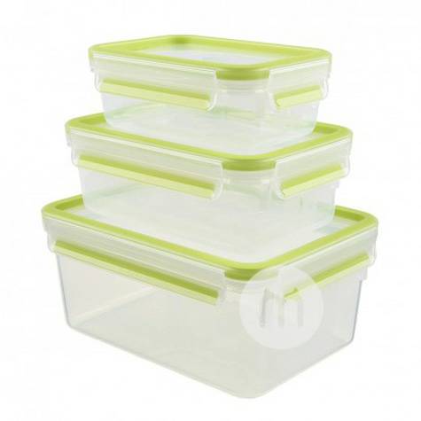 EMSA three piece plastic box