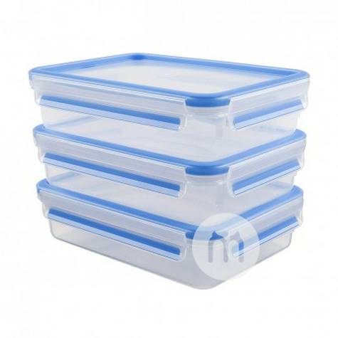 EMSA German blue plastic box 3-piec...