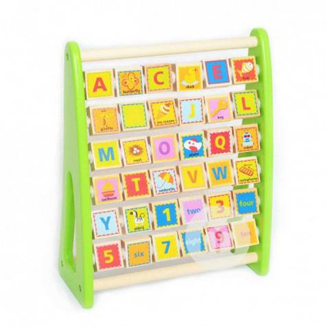 Tooky toy Germany baby alphanumeric cognitive disk