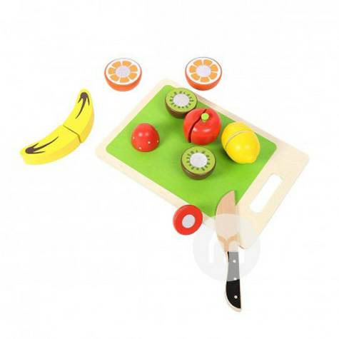Tooky Toy Germany baby fruit cutting toy set