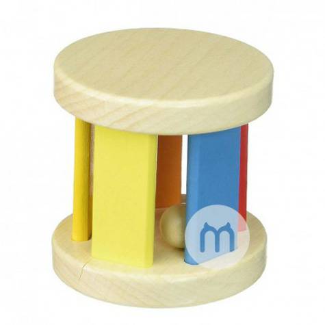 Tooky Toy wooden rolling early teaching hand ringing toy for Germany baby
