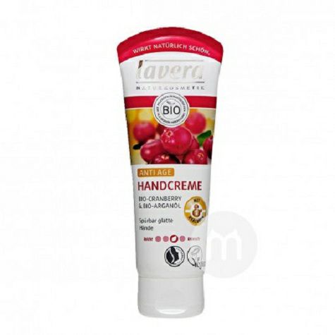 Lavera German Cranberry organic firming hand care cream 75ml