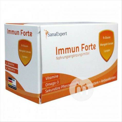 SanaExpert Germany Multivitamin omega-3 supplement capsules Overseas local original