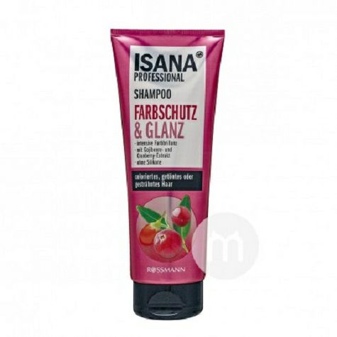 ISANA German Wolfberry Cranberry Color Protecting Shampoo Overseas Local Original