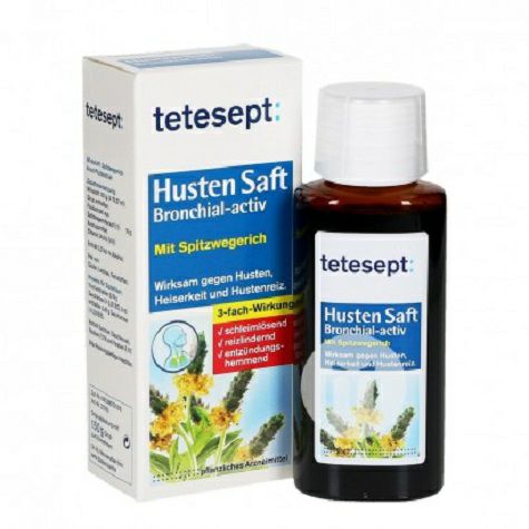 Tetesept Germany Infant and child adult cough syrup