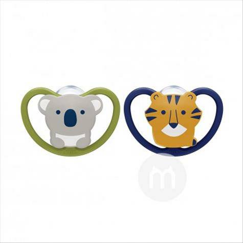 NUK Germany  silicone pacifier space series 6-18 months two pack