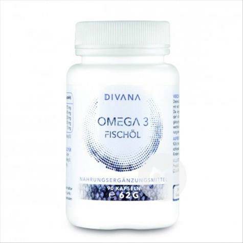 DIVANA Austria Omega 3 capsules 90 capsules Overseas local original