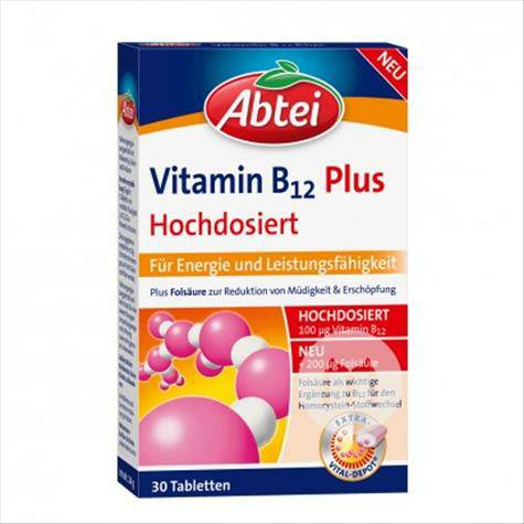 Abtei German Vitamin B12+ tablets O...