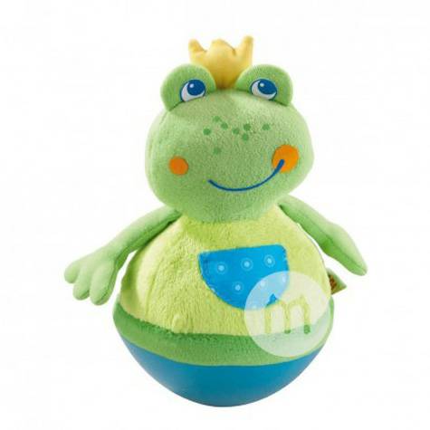 Hape Germany Standing Frog Baby Plush Toy