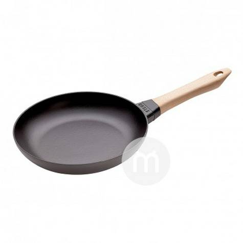 STAUB French wooden handle frying pan 24cm