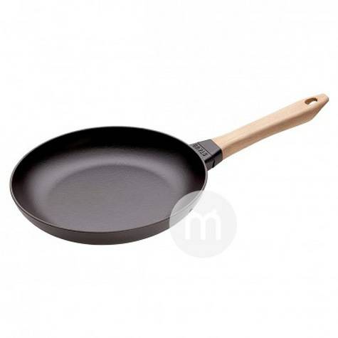 STAUB French wooden handle frying pan 26cm