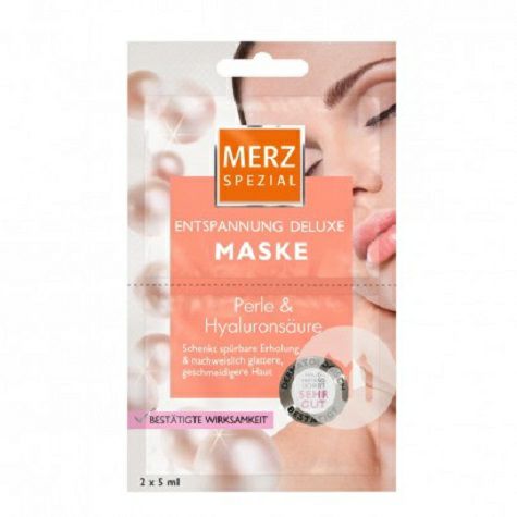 MERZ German Luxury Pearl Hyaluronic Acid Mask *10 overseas Local Original