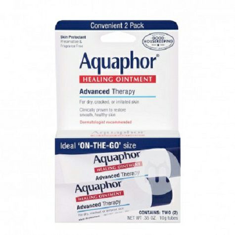 Aquaphor American adult multi-purpose ointment portable two pack