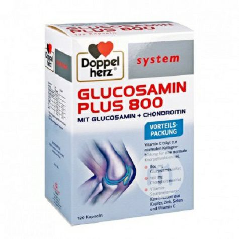 Doppelherz Germany glucosamine chondroitin capsules 120 tablets