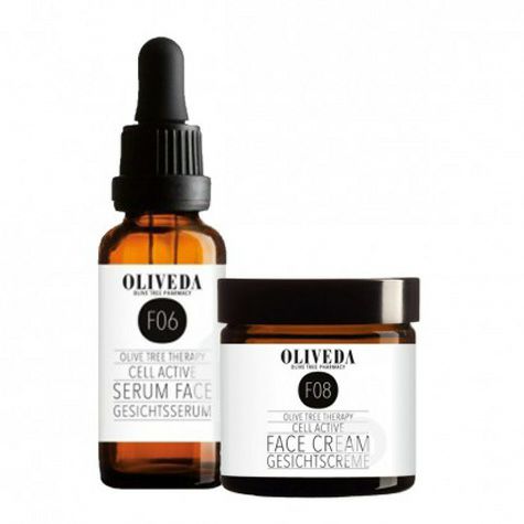 [2 pieces]OLIVEDA F08 Olive Essence Living Cell Cream + F06 Olive Essence Living Cell Facial Essence Overseas Local Orig
