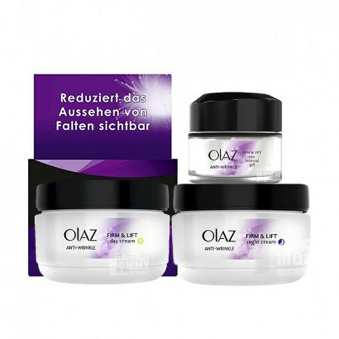 [3 pieces]OlAZ American Olay Anti-Wrinkle Firming Day Cream + Night Cream + Anti-Aging Nourishing Eye Cream Overseas Loc